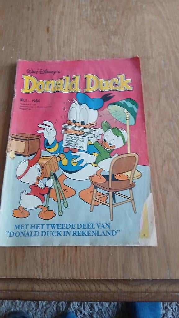 Donald Duck Nr. 1 - 1984 totaal 52 nummers, Complete serie of reeks, Ophalen of Verzenden, Gelezen