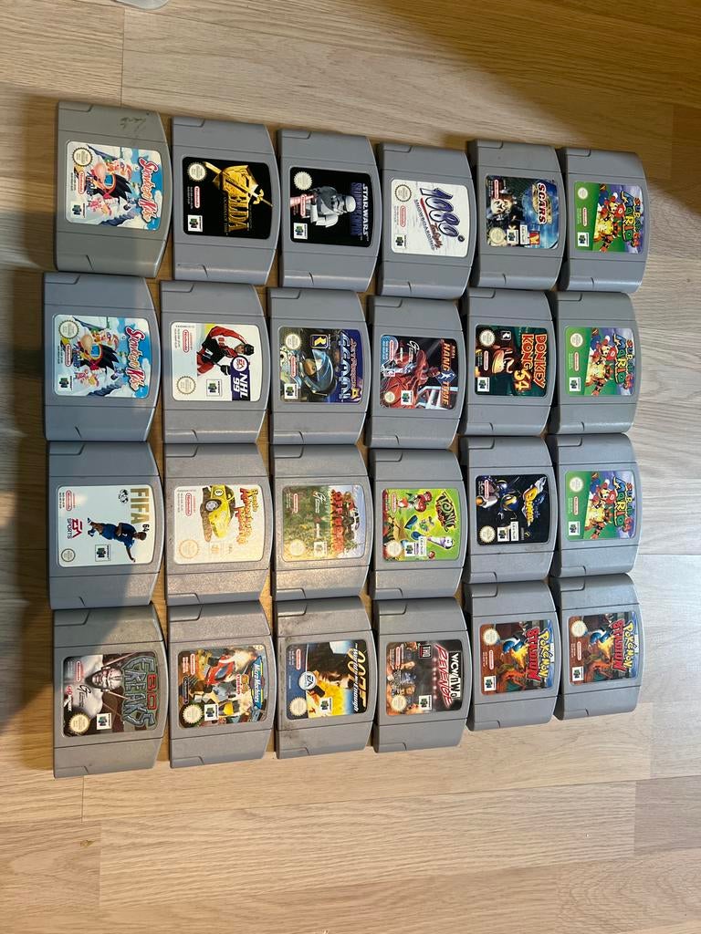 Nintendo 64 collectie [LOS KOPEN IS MOGELIJK], Spelcomputers en Games, Games | Nintendo 64, 1 speler, Racen en Vliegen, Ophalen of Verzenden