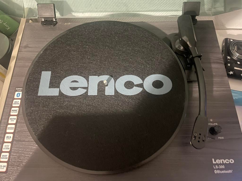 Lenco ls-300bk met bluetooth, Ophalen, Gebruikt, Platenspeler, Overige merken