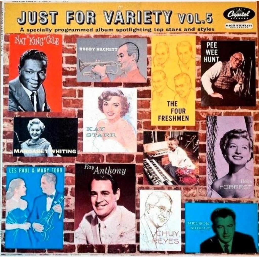 LP  VERZAMEL - Just For Variety Volume 5, Ophalen of Verzenden, Gebruikt, 12 inch, Pop