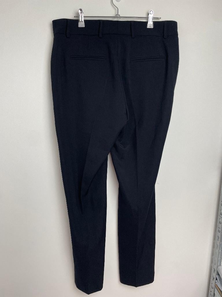 Pauw Amsterdam zwarte pantalon strijkvouw high waist  4/XL, INFO@PAUW.COM, Europaplein 37 1078 GV AMSTERDAM, Zwart, Maat 46/48 (XL) of groter