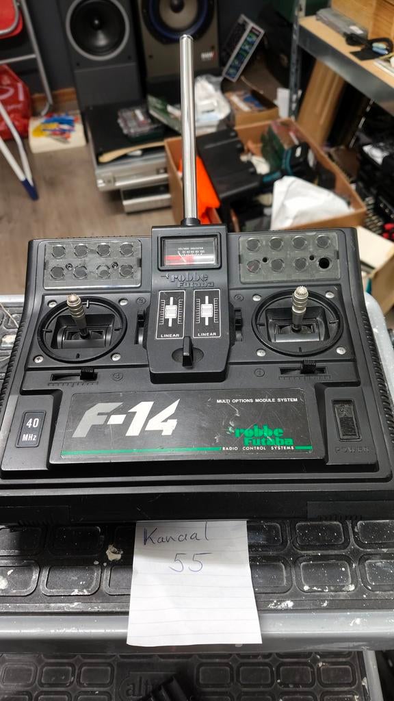 Robbe 7 kanaals zender 40 MHz, Hobby en Vrije tijd, Ophalen of Verzenden, Gebruikt