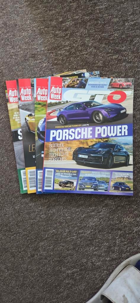 AutoWeek tijdschriften - Porsche Power en meer!, Boeken, Ophalen of Verzenden, Gelezen, Porsche, AutoWeek redactie