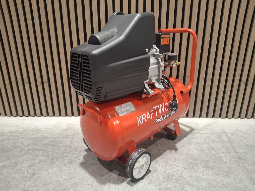 50/25 Liter luchtcompressor 1400W - 8 bar kraftworld‼️, Ophalen, 6 tot 10 bar, Nieuw, 25 tot 100 liter