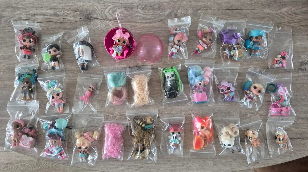 Grote LOL Poppen Collectie + Accessoires, Ophalen of Verzenden, Gebruikt, Overige typen