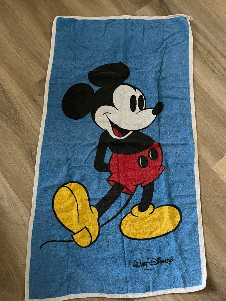 Badlaken Mickey Mouse Walt Disney, Ophalen of Verzenden, Mickey Mouse, Gebruikt, Kleding of Textiel