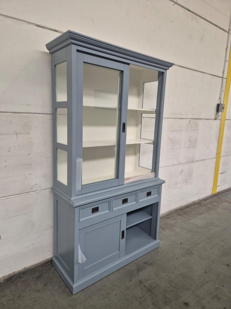 Showmodel Buffetkast - 125x45x220H cm - WEG = WEG, 100 tot 150 cm, Nieuw, 25 tot 50 cm, Verzenden