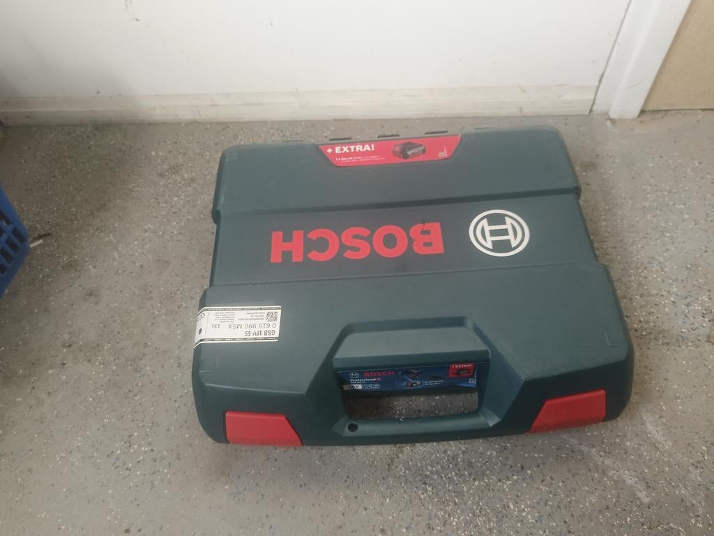 Bosch accu tol doos., Ophalen