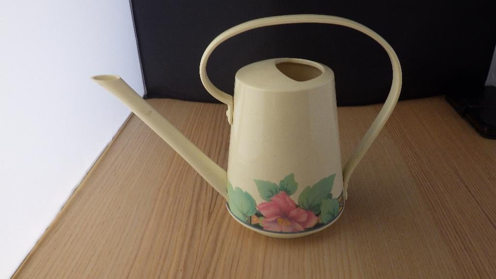 mooie retro gieter met bloemmotief, Verzamelen, Retro, Ophalen of Verzenden, Overige typen