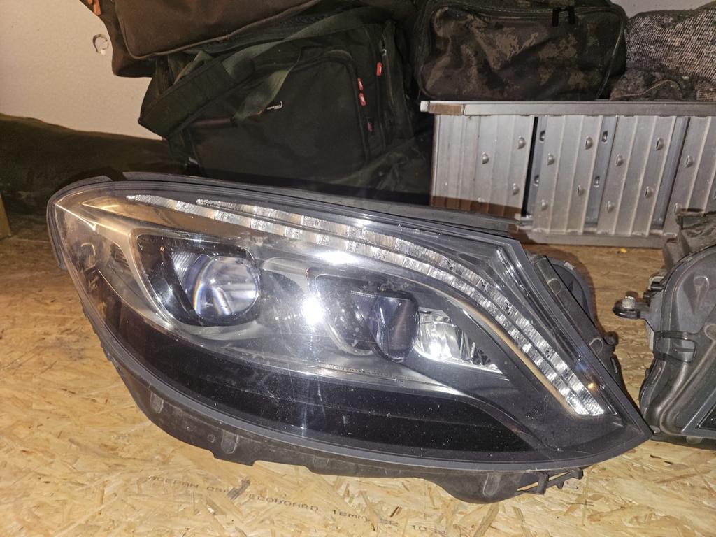 Mercedes S-klasse W222 Set Full Led Koplampen OEM, Ophalen, Gebruikt, Mercedes-Benz