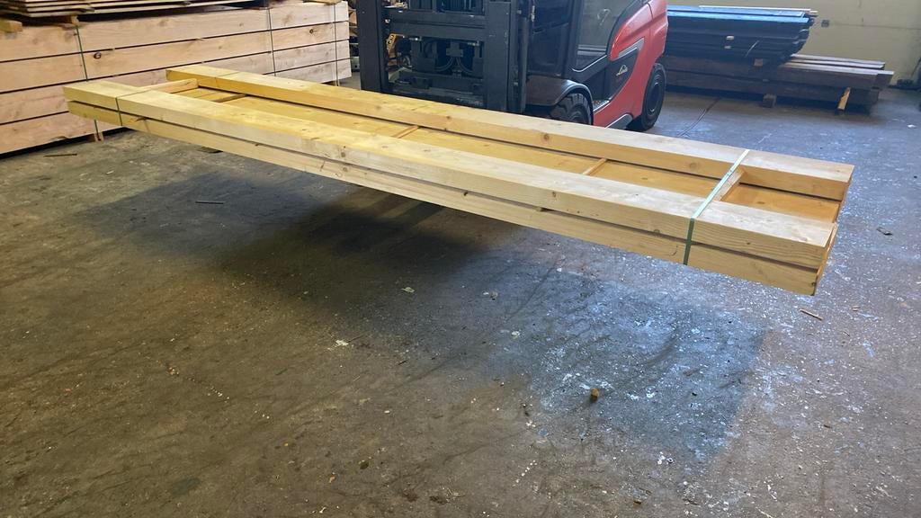 Vuren balken, Doe-het-zelf en Verbouw, Hout en Planken, Ophalen