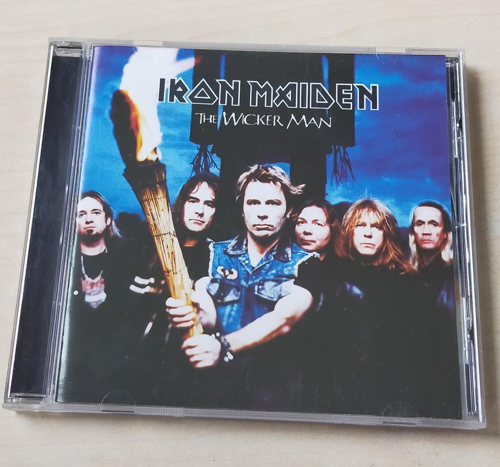 Iron Maiden - The Wicker Man CD Single 2000 3trk, Ophalen of Verzenden, Zo goed als nieuw, Rock en Metal