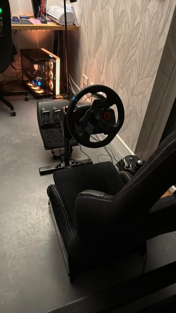 Racestoel, Race Chair Playseat® + Logitech Pro Shifter, Ophalen of Verzenden, Zo goed als nieuw, Playseat of Racestoel