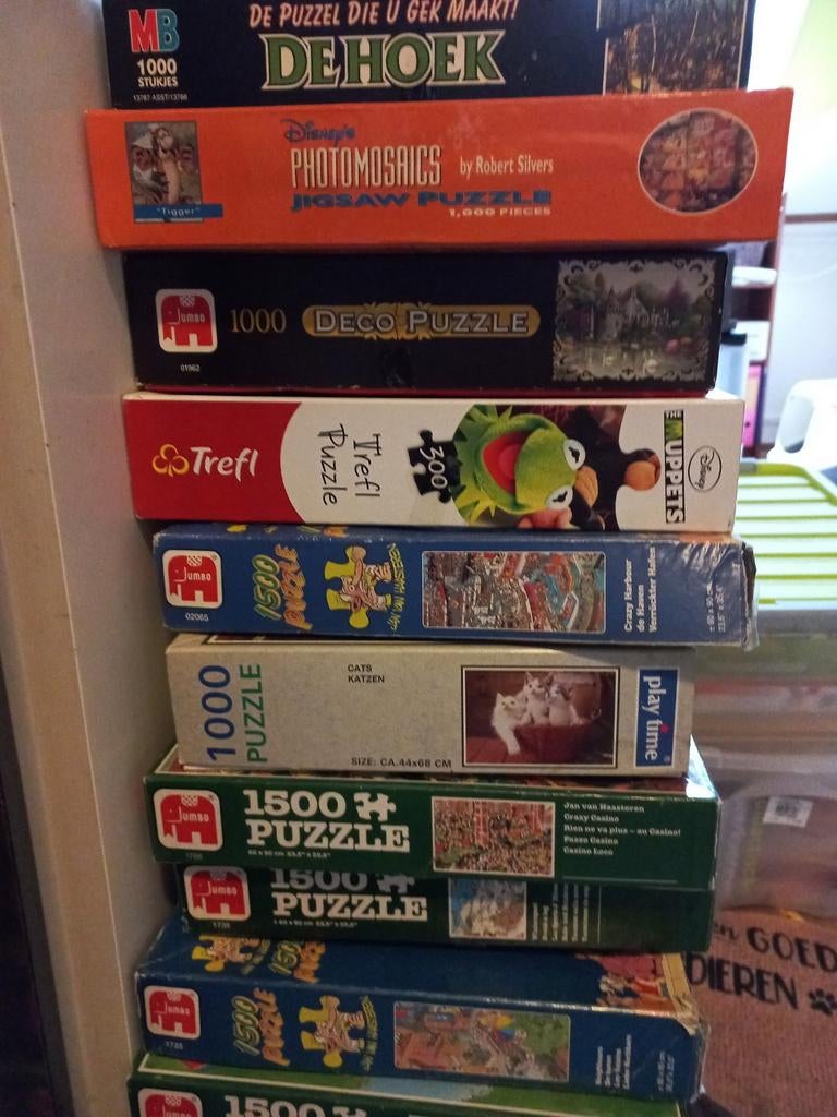 Diverse Puzzels - Legpuzzels en Meer!, Ophalen, Meer dan 1500 stukjes, Gebruikt, Legpuzzel