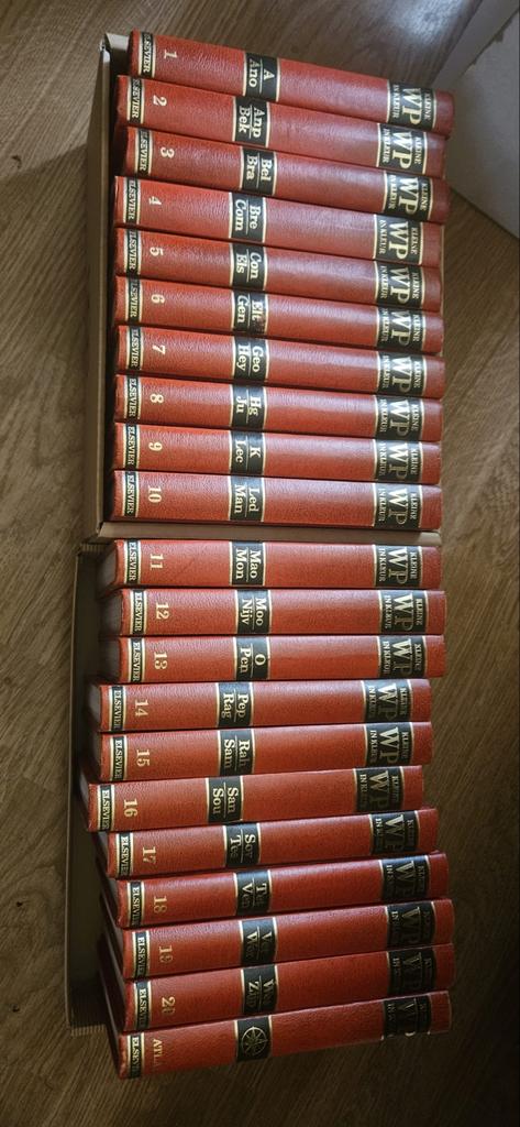 Complete Winkler Prins Encyclopedie - 21 Delen, Boeken, Encyclopedieën, Zo goed als nieuw, Complete serie, Algemeen, Ophalen