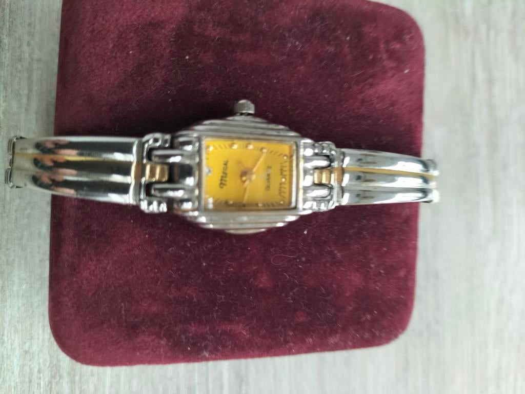 Elegante Dameshorloge, Sieraden, Tassen en Uiterlijk, Horloges | Dames, Staal, Gebruikt, Staal, Polshorloge