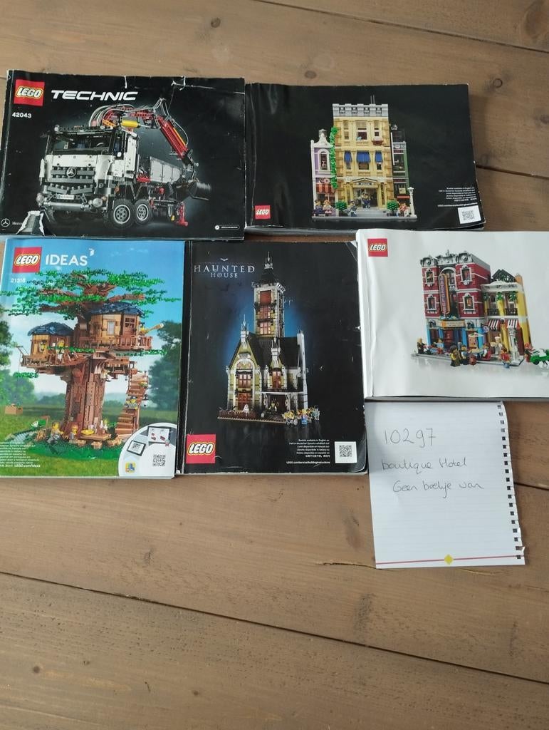 5 gesorteerde Lego sets, Ophalen of Verzenden