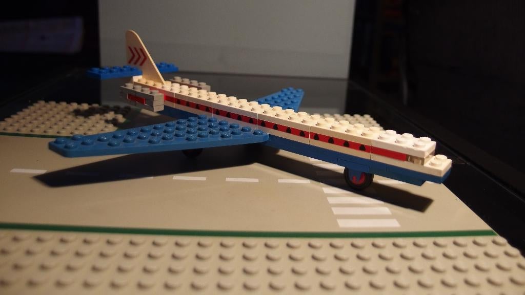 LEGO 687 Caravelle Plane/Vliegtuig Martinair, Ophalen of Verzenden, Gebruikt, Complete set, Lego