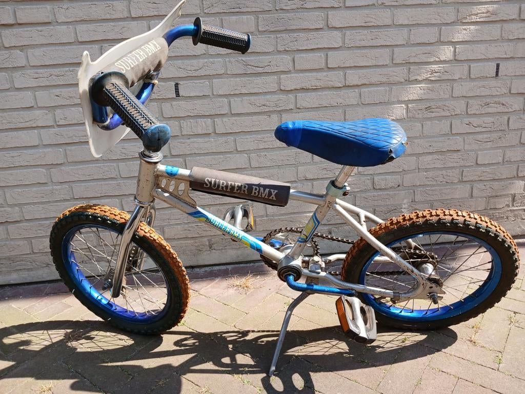 Schuurvondst oldskool bmx surfer bmx 16" origineel jaren 80, Fietsen en Brommers, Fietsen | Crossfietsen en BMX, Gebruikt, Staal