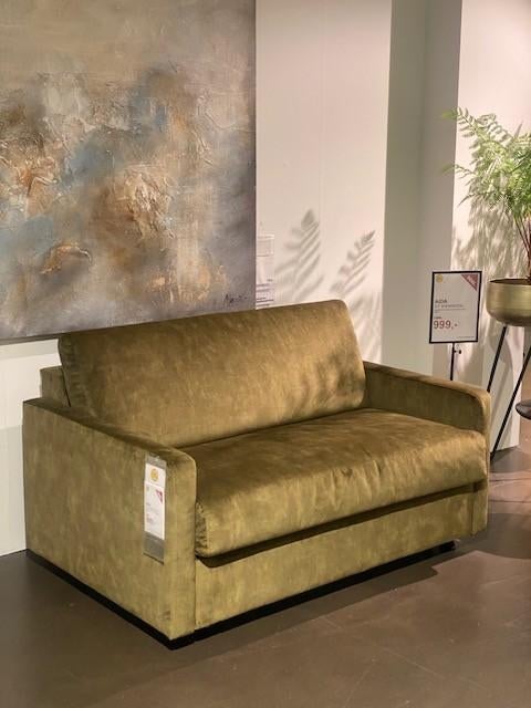 AIDA Loveseat/Slaapbank, Ophalen, Eenpersoons, 75 tot 100 cm, Zo goed als nieuw
