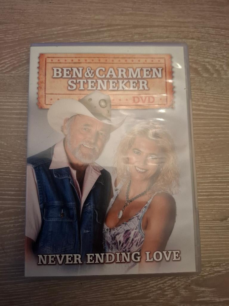 Dvd Ben & Carmen Steneker – Never Ending Love. (2011), Alle leeftijden, Ophalen of Verzenden, Zo goed als nieuw, Muziek en Concerten