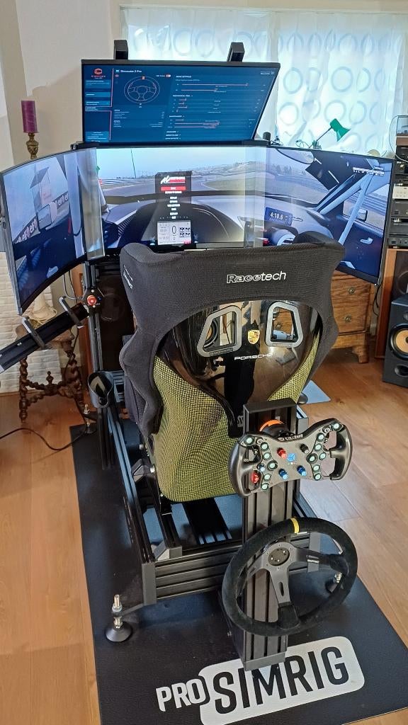 Complete simrace setup, Ophalen