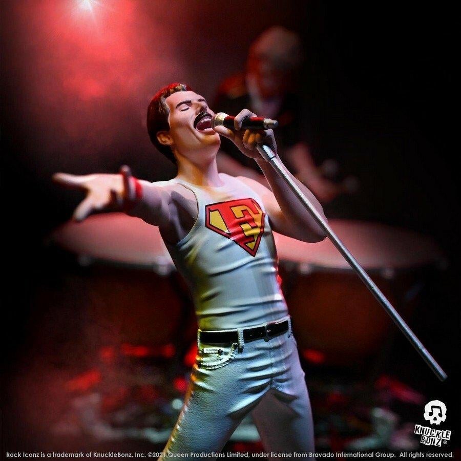 Freddie Mercury Rock Iconz statue, West Campus 1 76863 Herxheim, Pop, Beeldje of Miniatuur, Heo GmbH, Nieuw