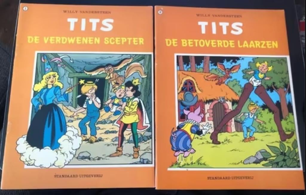de betoverde laarzen de verdwenen scepter tits k3, Eén stripboek, Ophalen of Verzenden, Zo goed als nieuw