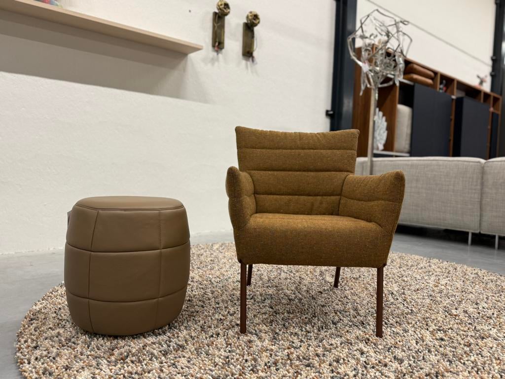 Nieuw Label Vandenberg Cocoon Fauteuil Berbero Stof Stoel, Nieuw, 75 tot 100 cm, Stof, Label van den Berg