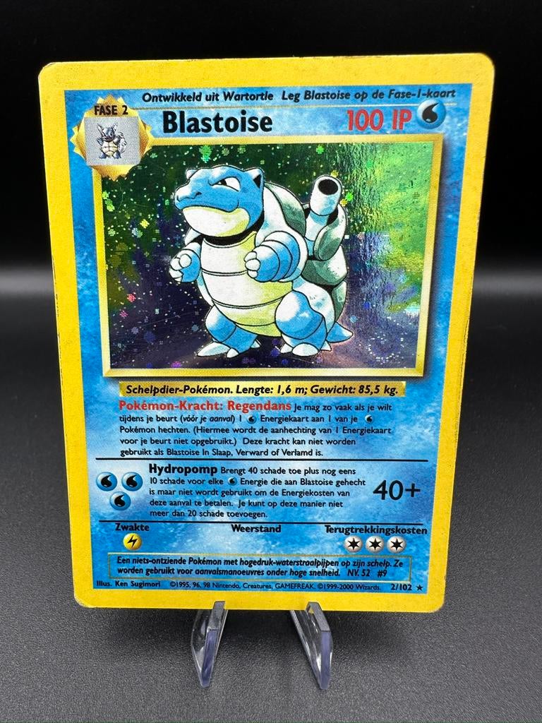 Blastoise 2/102, Ophalen of Verzenden, Zo goed als nieuw