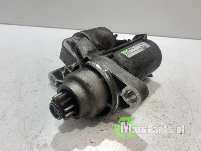Startmotor van een Seat Ibiza