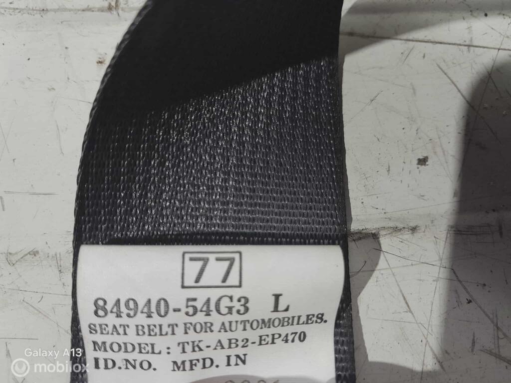 Gordel Suzuki Liana 8494054G3 8492054G2, Auto-onderdelen, Gebruikt, Ophalen of Verzenden