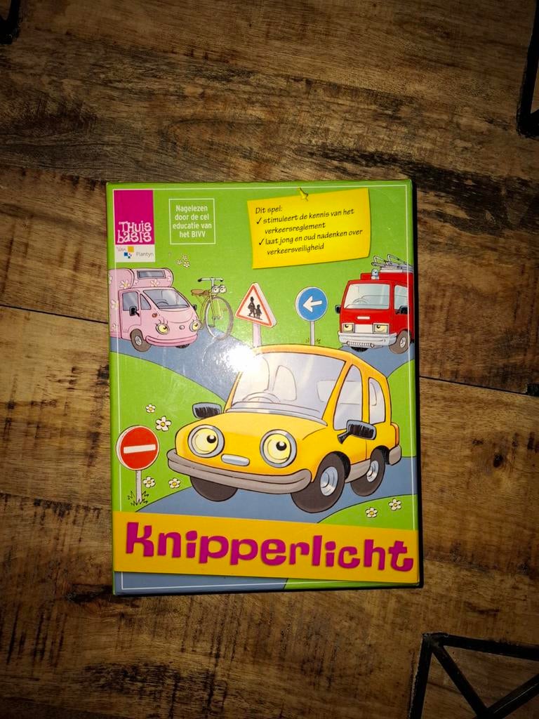 Knipperlicht - Educatief Verkeersspel, Onbekend, Ophalen of Verzenden, Zo goed als nieuw, Onbekend