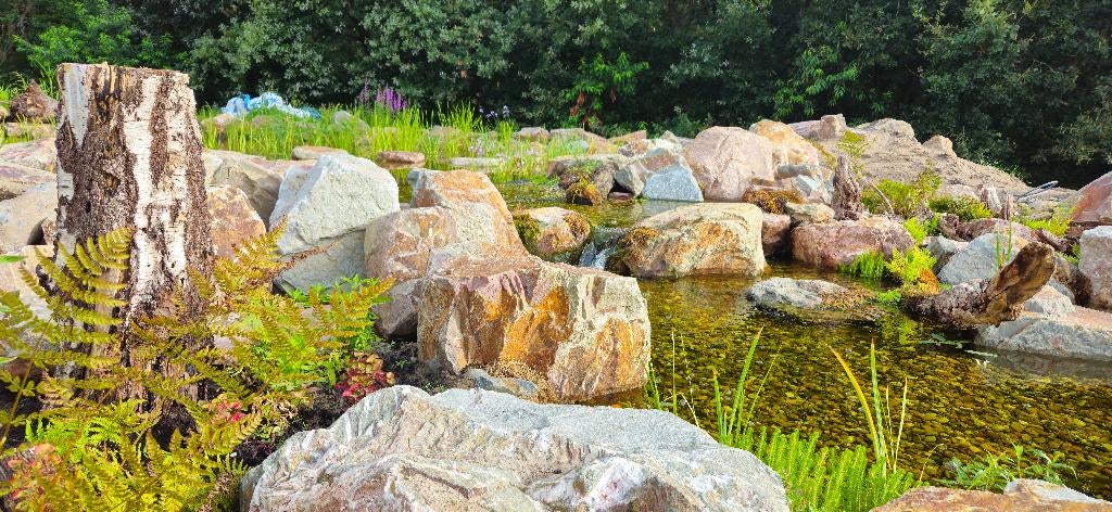 Waterval of beekloop in uw tuin aan laten leggen?, Tuin en Terras, Vijvers, Ophalen, Nieuw