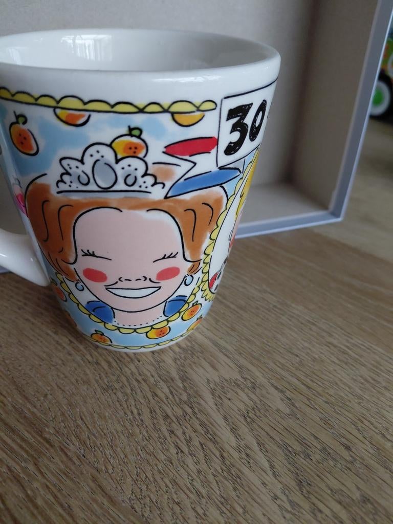 Blond Amsterdam Beker Beatrix 30 April 1980-2013, Huis en Inrichting, Keuken | Servies, Ophalen, Blond Amsterdam, Zo goed als nieuw