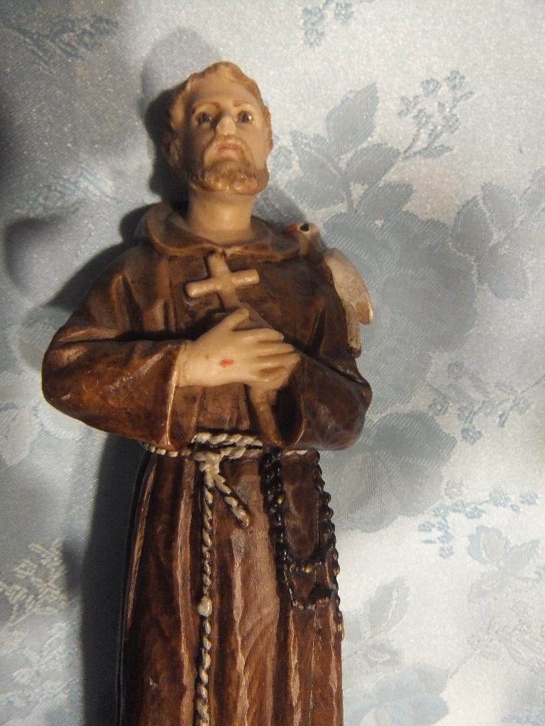 Heilige francius, Verzamelen, Ophalen of Verzenden, Gebruikt, Beeld(je), Christendom | Katholiek