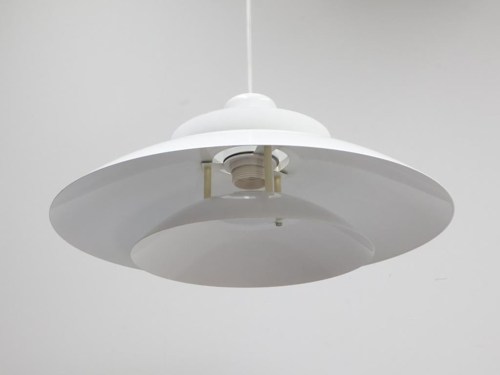 Vintage hanglamp | Horn type 777 | Metaal, Huis en Inrichting, Lampen | Hanglampen, Ophalen, Gebruikt, ., Horn