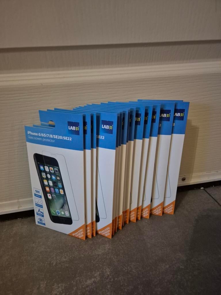 23x Screenprotectors iPhone 6/6S/7/8/SE20/SE22, Ophalen of Verzenden, Nieuw, Bescherming, Apple iPhone