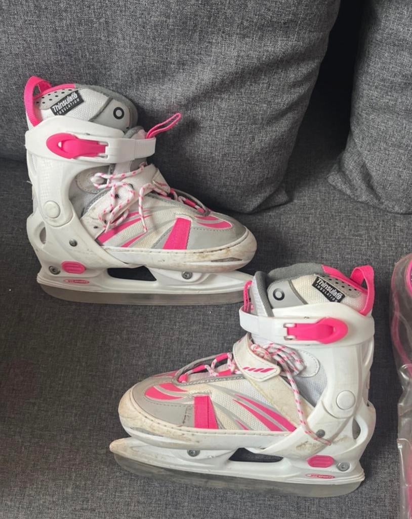 Schaatsen HY Sports roze 33-36 verstelbaar, Ophalen, IJshockeyschaatsen, Overige merken