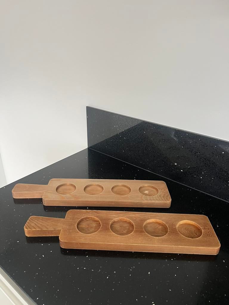 SENZA 2 x Serveerplank voor schaaltjes, Ophalen of Verzenden, Nieuw, Overige stijlen, Schaal of Schalen