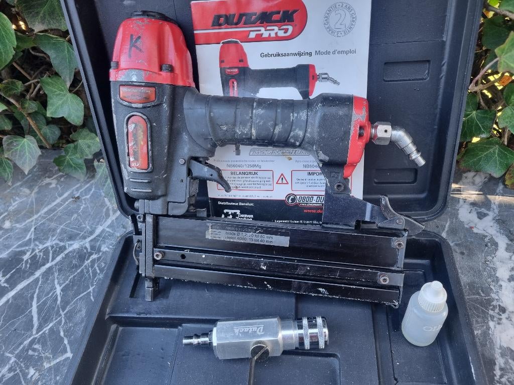 DUTACK NB6040 Combi tacker, Doe-het-zelf en Verbouw, Gereedschap | Handgereedschap, Gebruikt, Ophalen of Verzenden