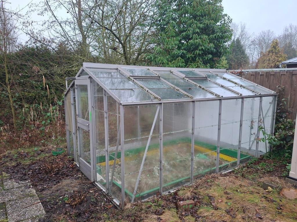 Tuinkas / hobby kas, Tuin en Terras, Kweekkas, Ophalen of Verzenden, Zo goed als nieuw, Glas