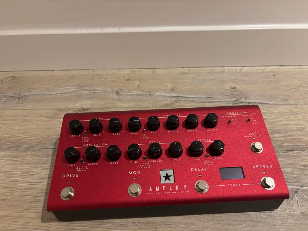 Blackstar Dept. 10 Amped 2 - Topstaat!, Muziek en Instrumenten, Effecten, Ophalen of Verzenden, Nieuw, Distortion, Overdrive of Fuzz