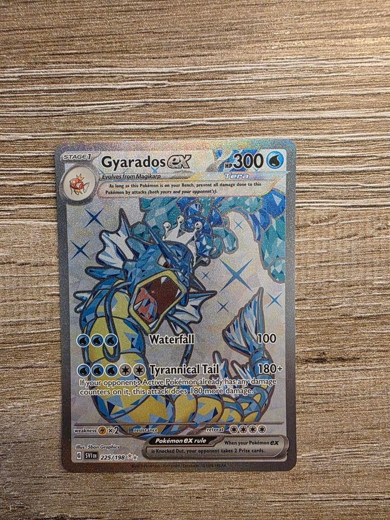 Gyarados ex 225/198, Ophalen of Verzenden, Zo goed als nieuw