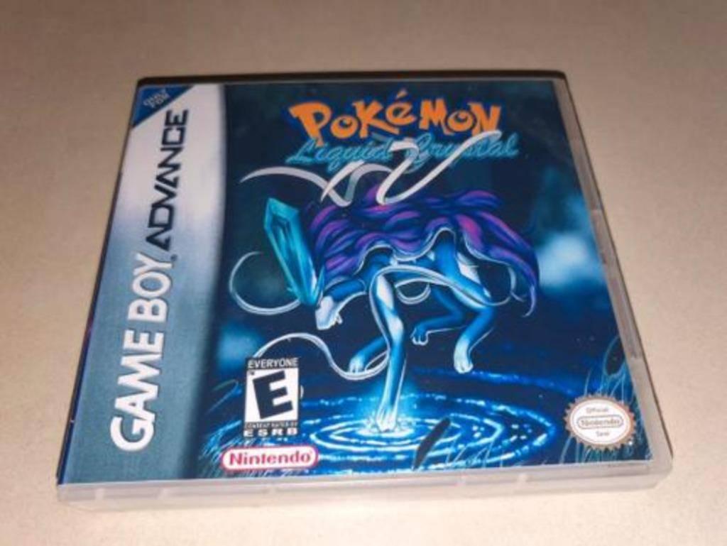 Pokemon Liquid Crystal Game Boy Advance GBA Game Case, Avontuur en Actie, Verzenden, 1 speler, Zo goed als nieuw
