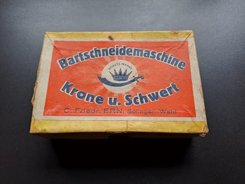 Antieke mechanische haar schaar Solingen, Antiek en Kunst, Antiek | Gereedschap en Instrumenten, Ophalen of Verzenden