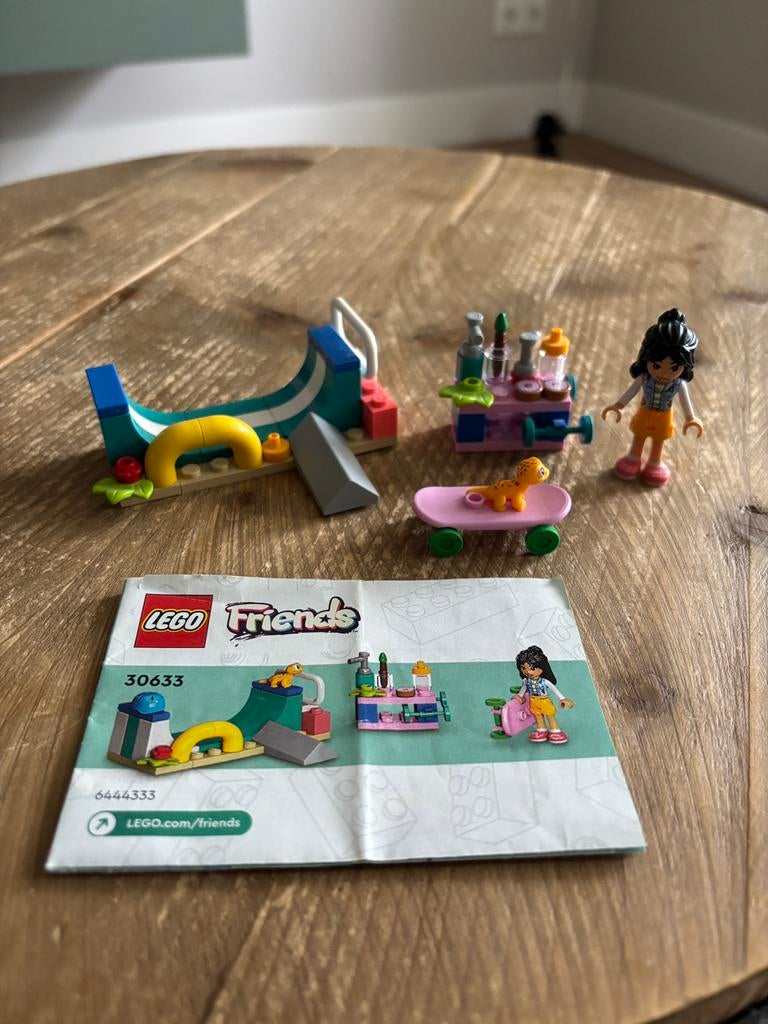 Lego Friends Skatebaan 30633, Ophalen of Verzenden, Zo goed als nieuw, Complete set, Lego