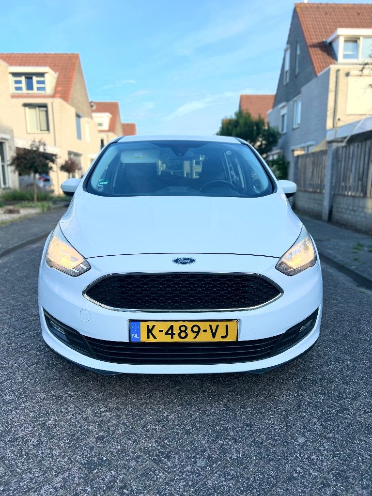 Ford Grand C-Max 1.0 92KW Ecoboost 2016 Wit, 745 kg, 7 stoelen, Wit, Handgeschakeld