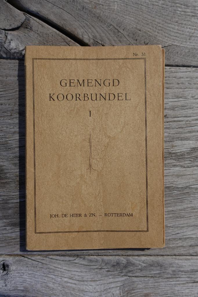 Gemengd koorbundel, Muziek en Instrumenten, Bladmuziek, Gebruikt, Orgel, Ophalen of Verzenden, Religie en Gospel