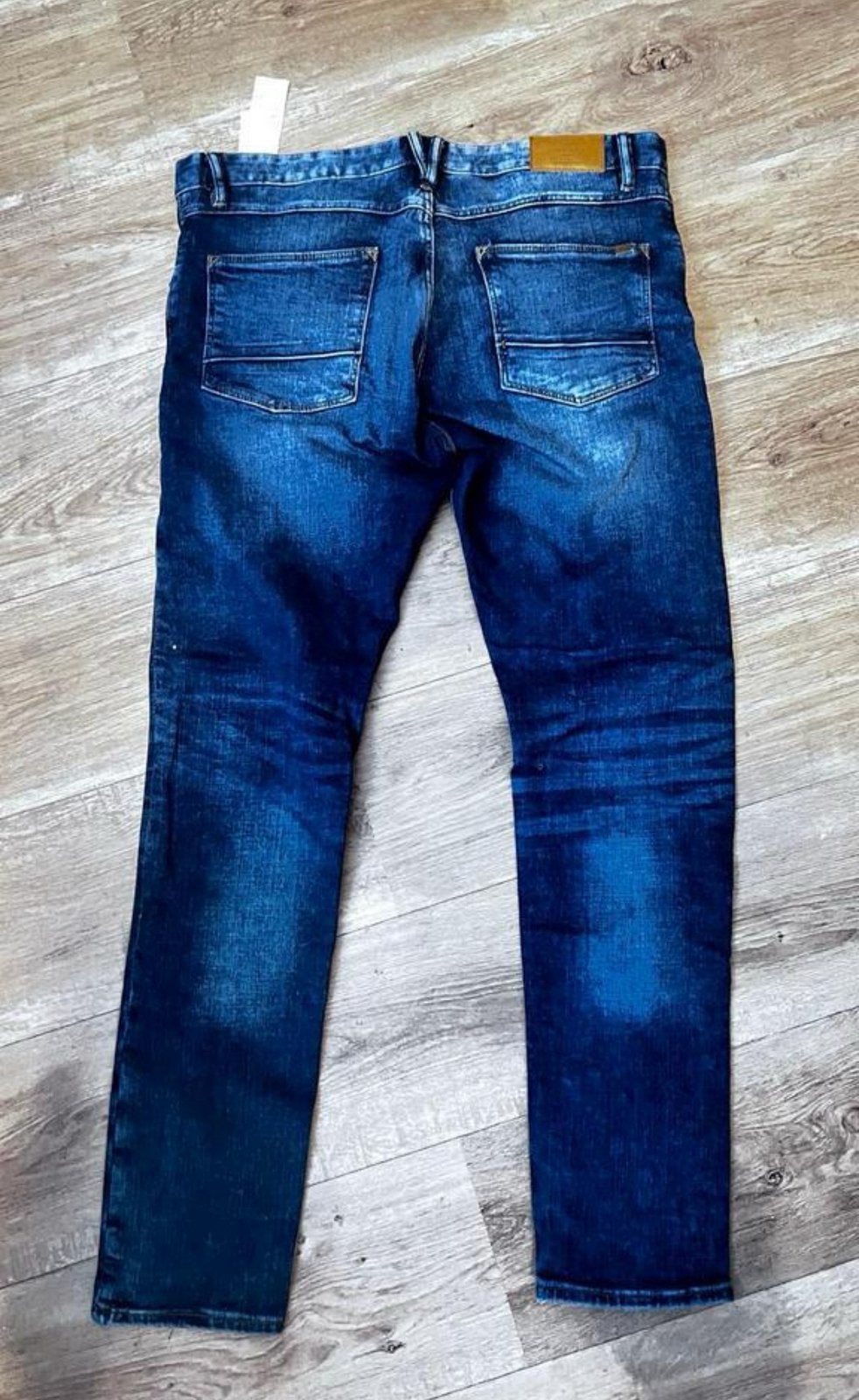 Heren Spijkerbroek merk CORTEFIEL W44 elastaan NIEUW, Ophalen of Verzenden, Zo goed als nieuw, Blauw, Overige jeansmaten